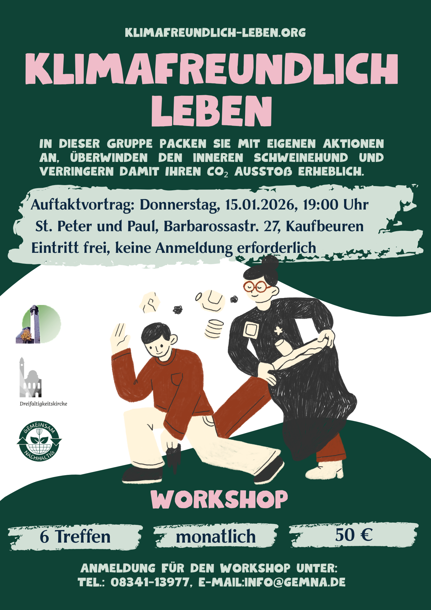 Vortrag und Kurs „klimafreundlich leben“